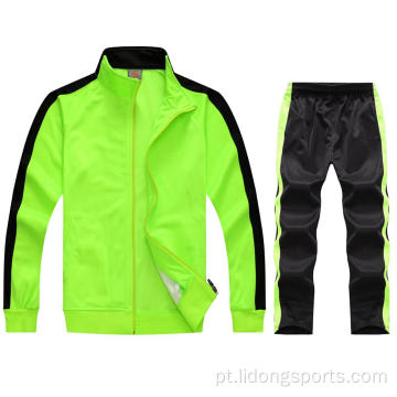 Wholesale em branco jogging tracksuit suit terno feito sob encomenda feitos de treinos de sweatsuit